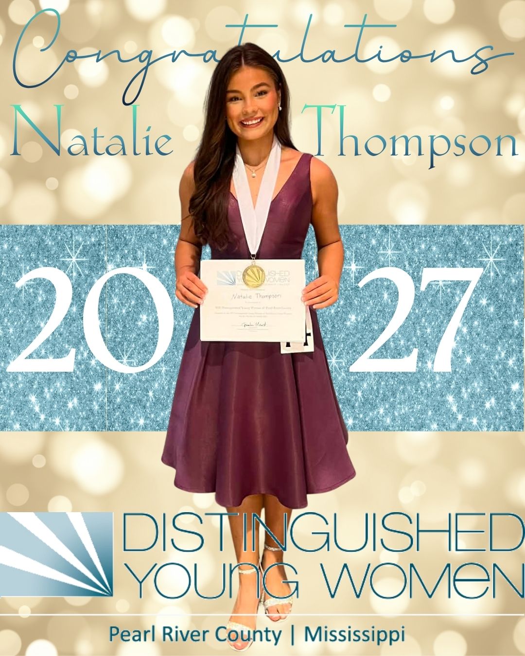 Distinguished Young Women of Pearl River County | Picayune MS