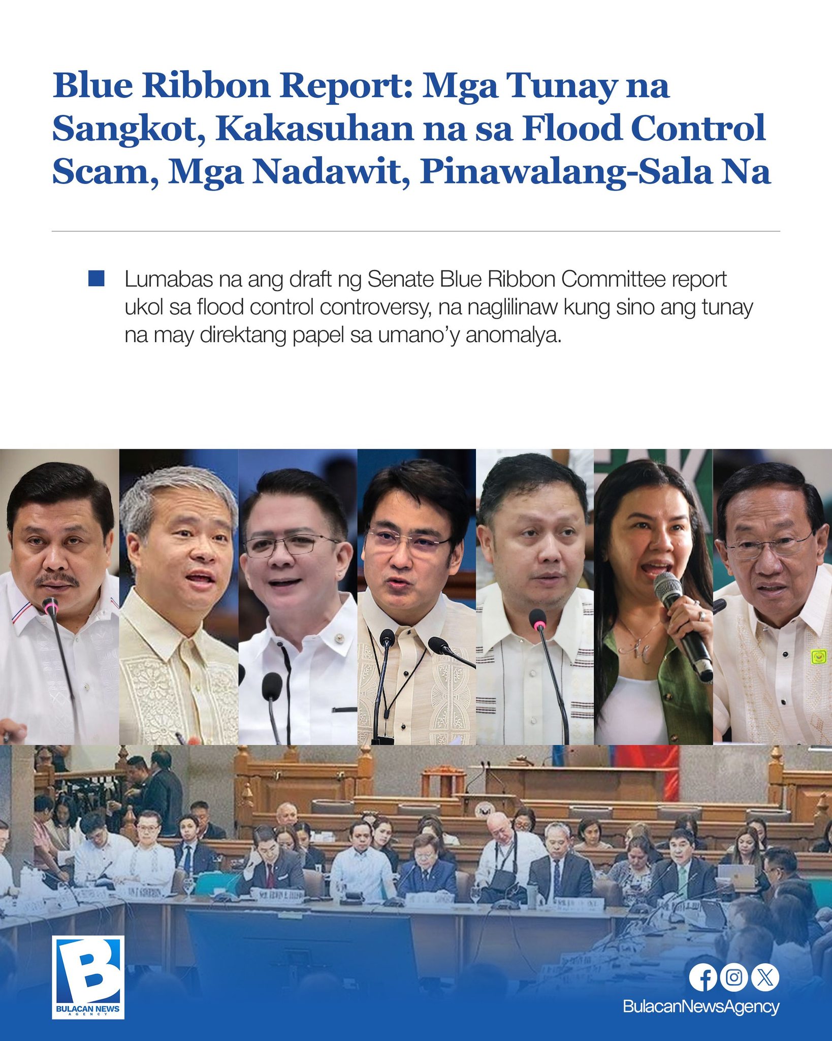 Blue Ribbon Report: Mga Tunay na... - Bulacan News Agency | Facebook