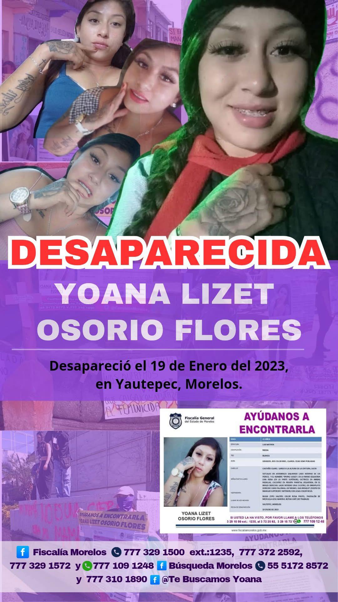 Te Buscamos Yoana | Yautepec