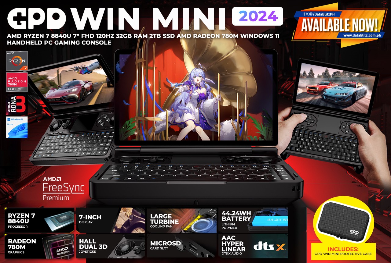 FULL GAMING EVOLUTION. GPD Win Mini AMD Ryzen 7 7840U 7