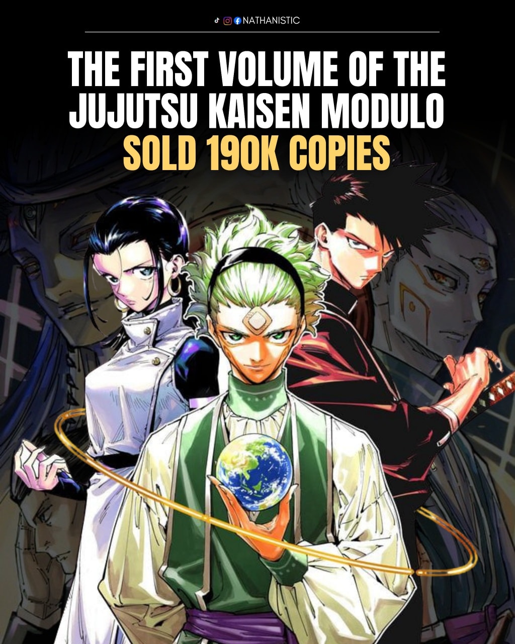 Nathanistic - The first volume of the Jujutsu Kaisen module sold 190k ...
