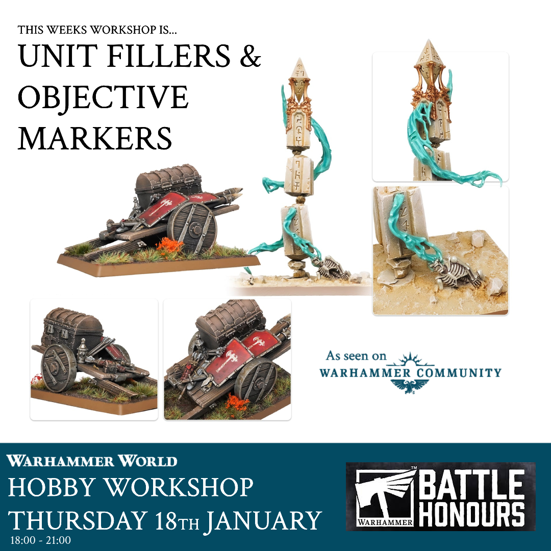 Today is Hobby Workshop... - Games Workshop: Warhammer World | Facebook
