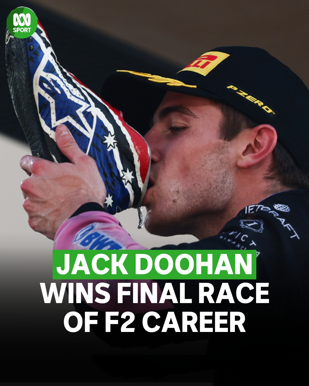 ABC Sport - 🏆 Season complete! 👟🍾 🇦🇺 In his final race in...