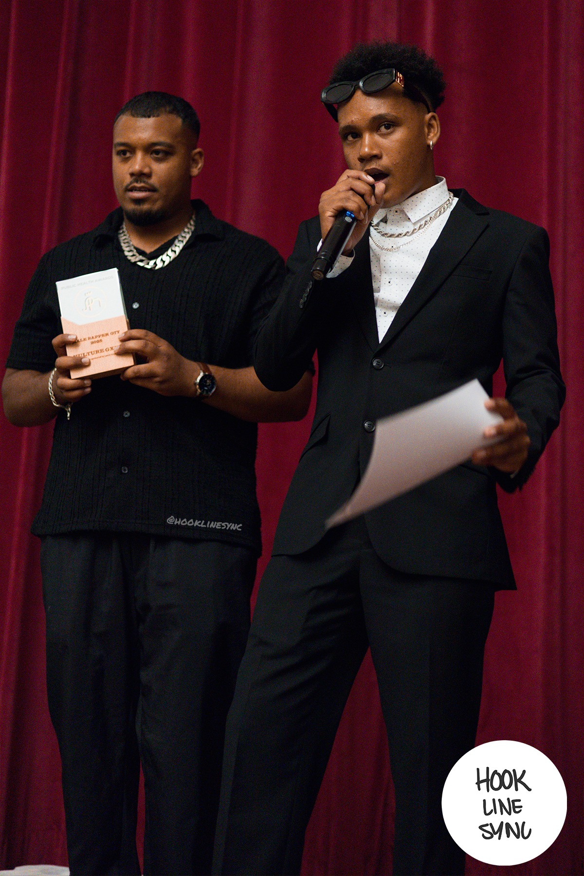 HOOK - Young OG CPT and Luda G accept the Male Rapper of the Year award ...