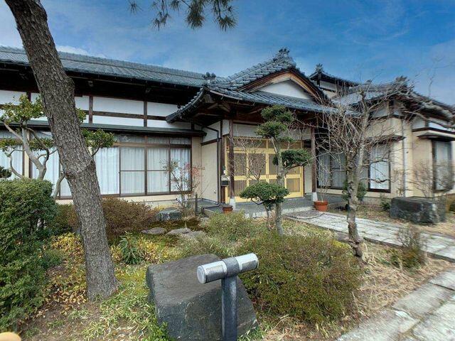 This traditional Japanese castle looking house is listed at just