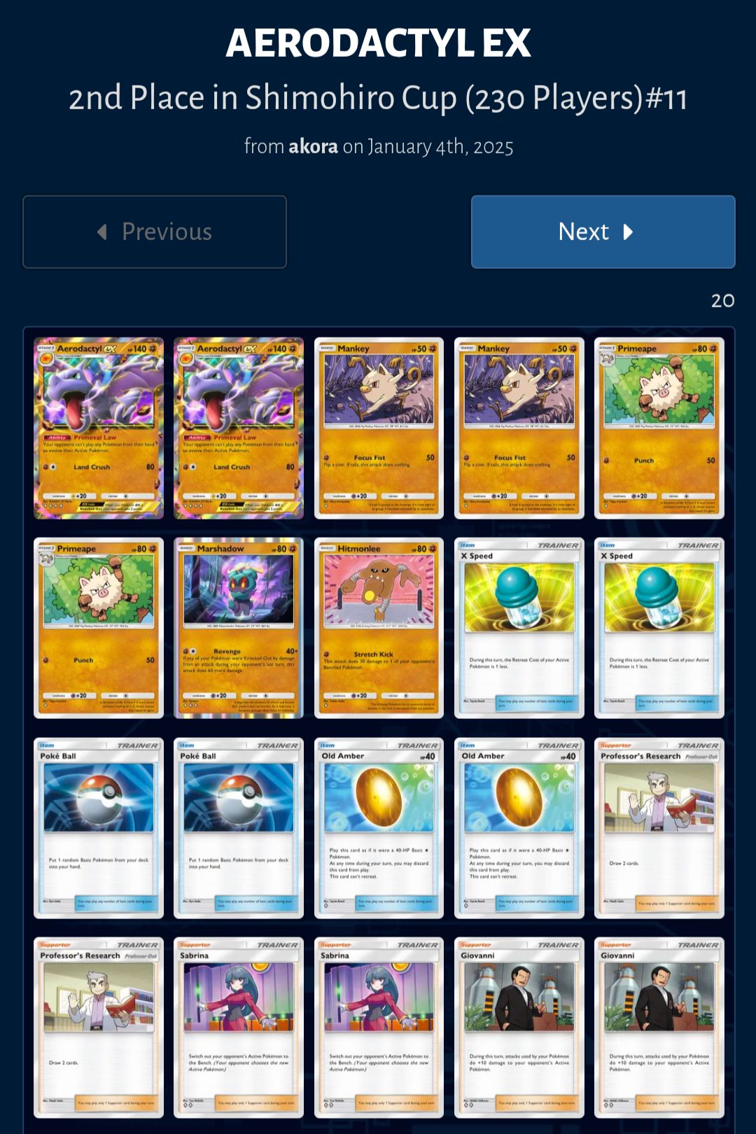 2nd edition pokemon cards list Pokmon Generation 2 Johto Complete Set (100 Cards)  2000 First Partner Illustration Collection (Series