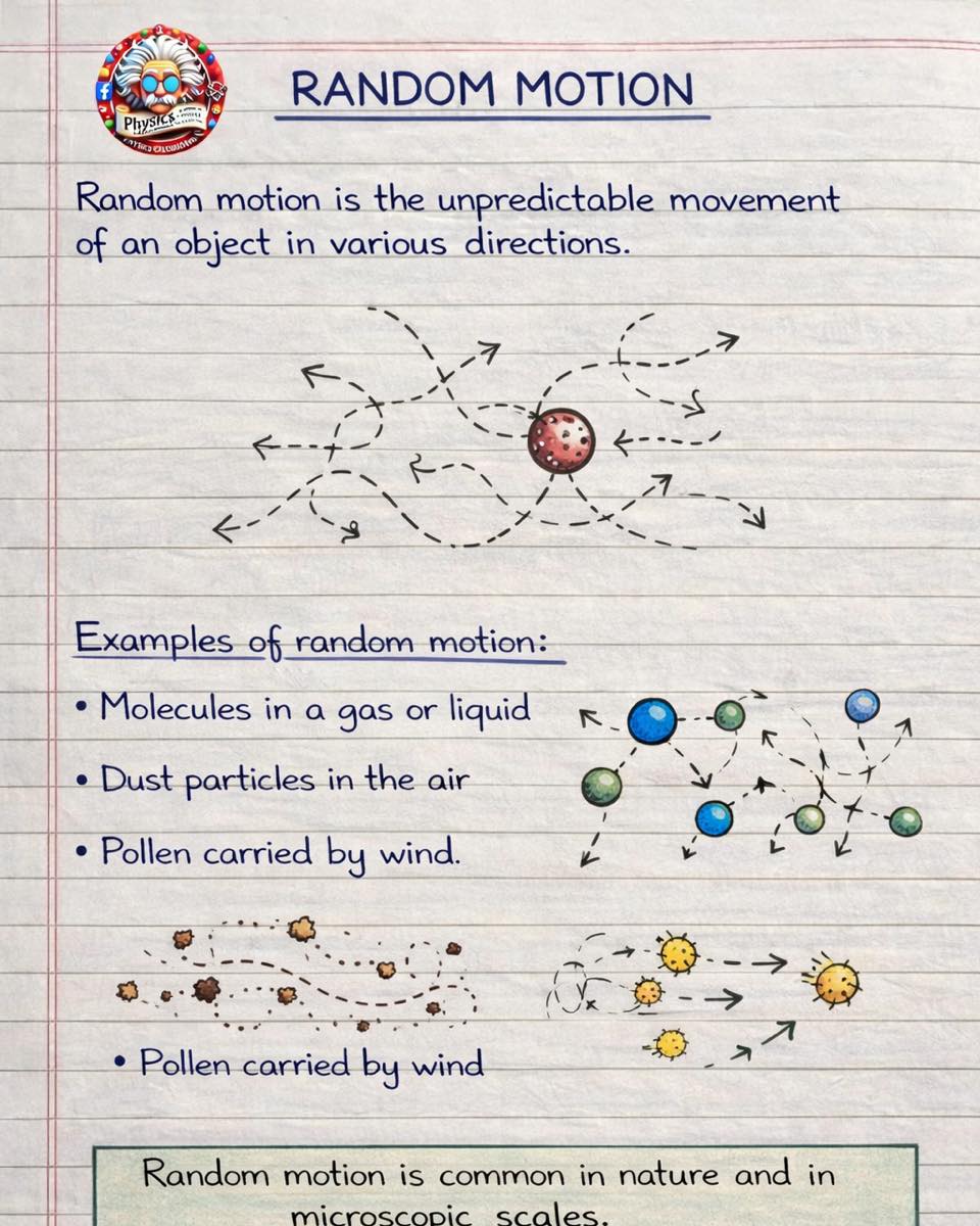 Physicscalculations - Random Motion | Facebook