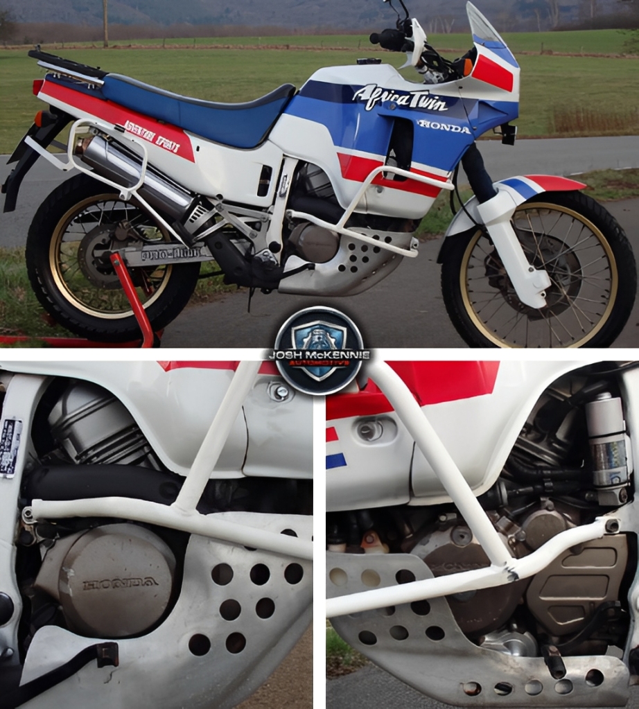 Josh - This 1988 Honda XRV650 Africa Twin, internally known as the RD03 ...