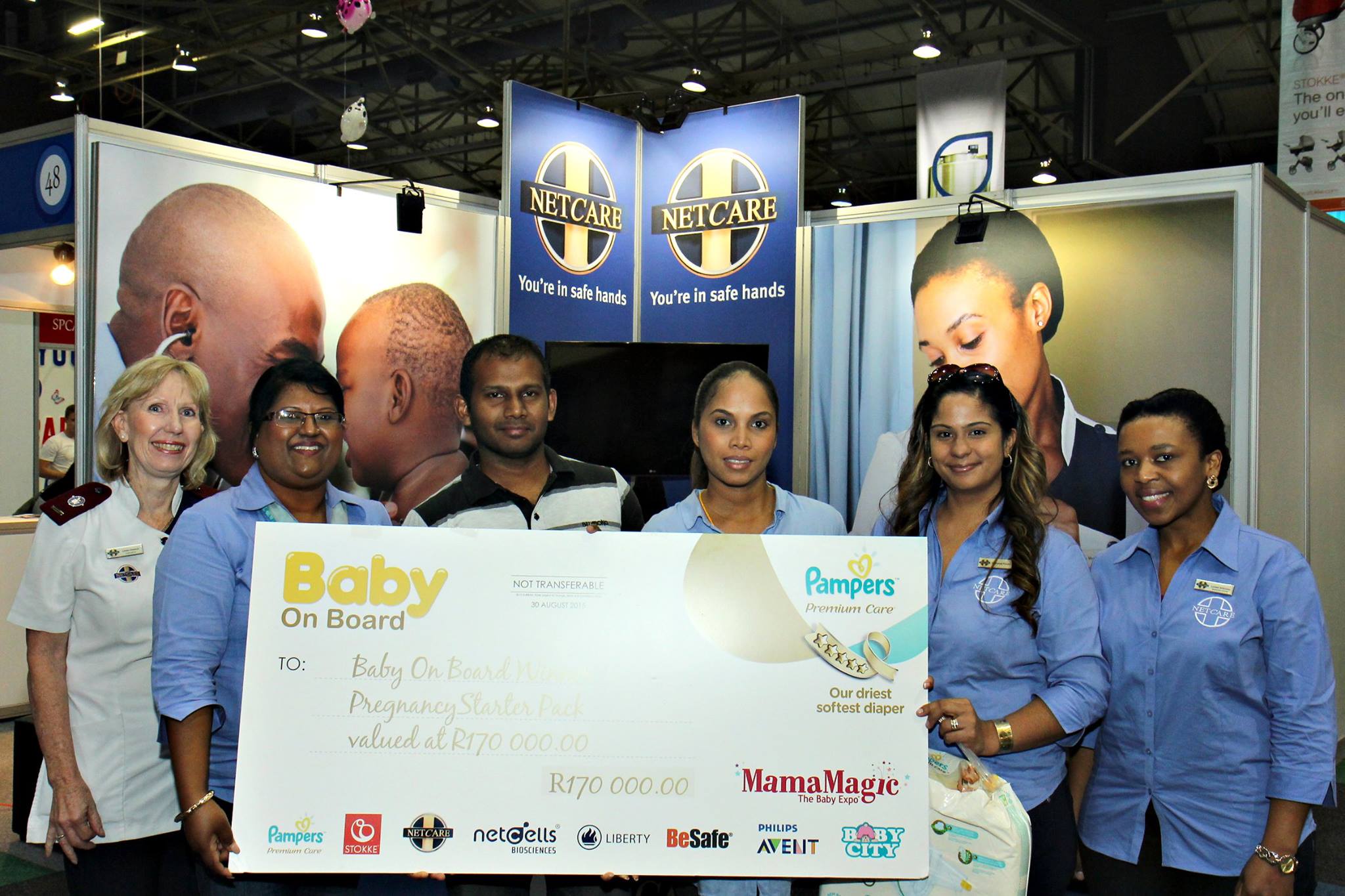 Netcare Umhlanga Hospital - Winners of full birth package Shoneez and ...