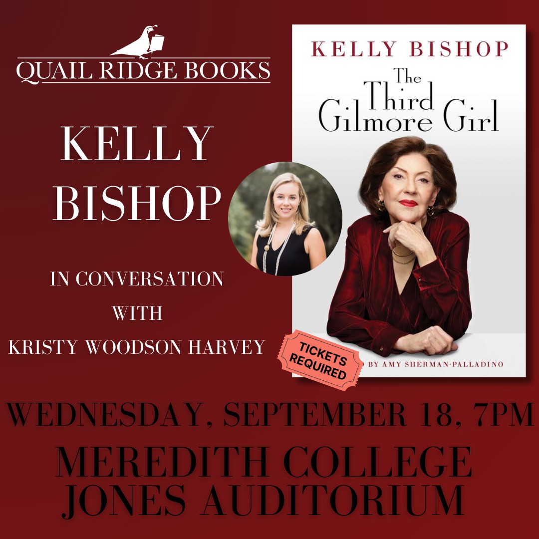 Get ready, Gilmore fans! Kelly Bishop... - Quail Ridge Books | Facebook
