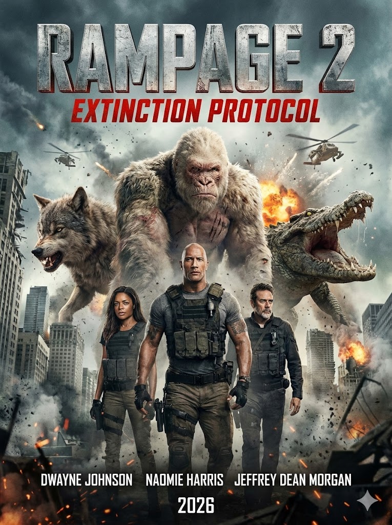 Amazing - 🎬 Rampage 2: Extinction Protocol (2026) 👉 Dwayne Johnson ...