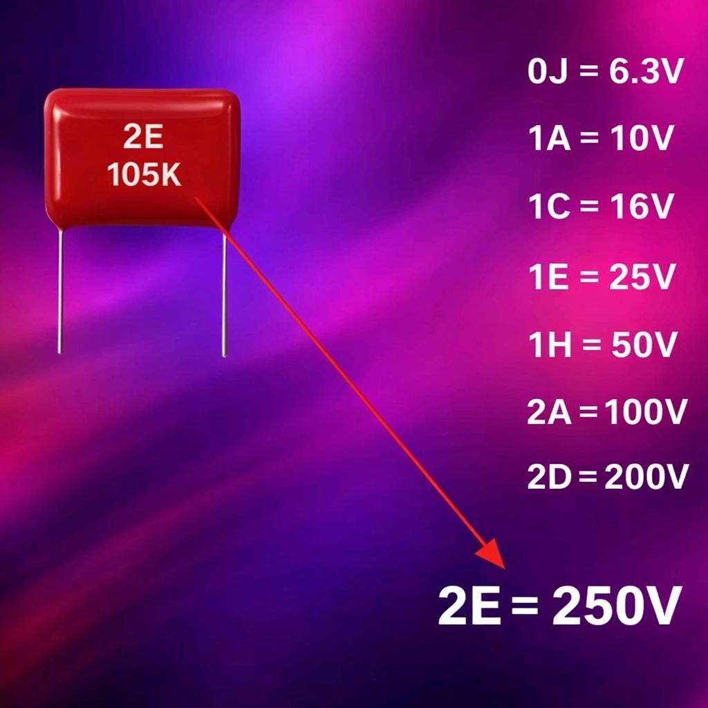 Dk - Capacitor Voltage Codes | Facebook