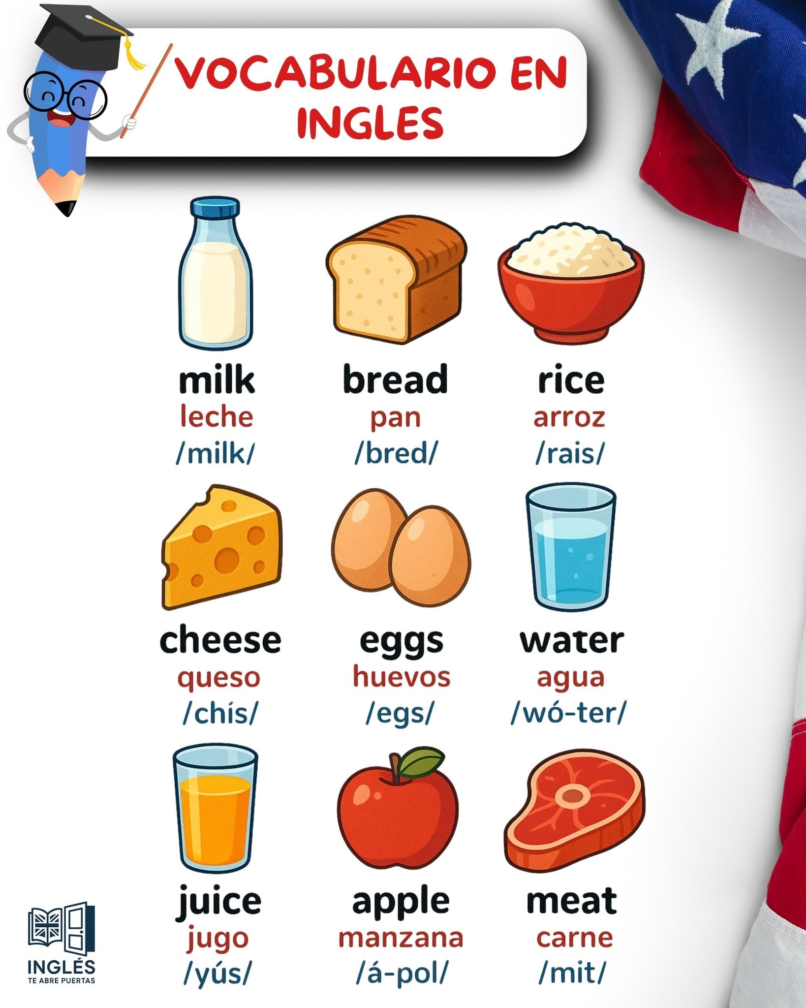 🦁 Vocabulario en inglés: Animales... - Inglés Acelerado | Facebook