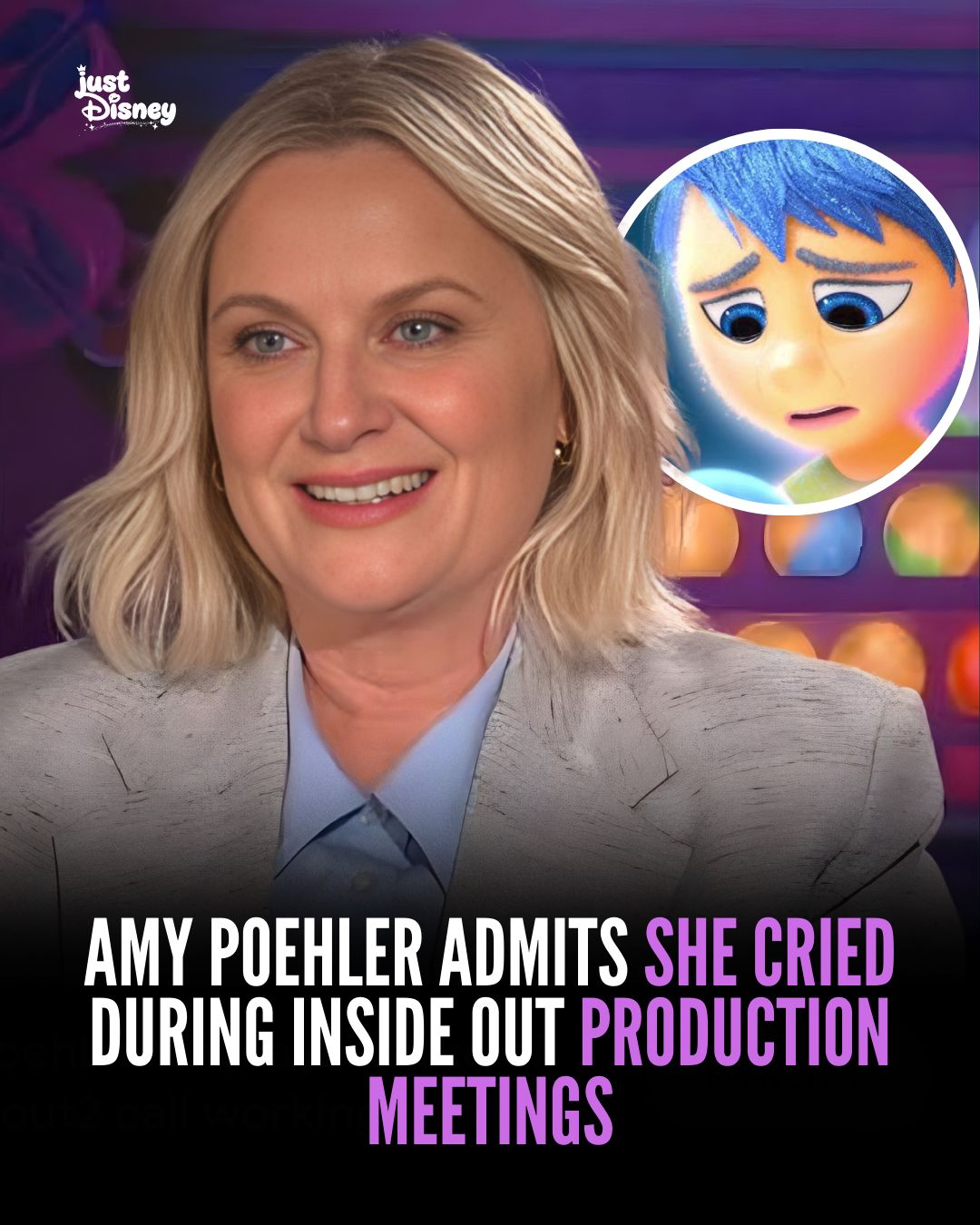 Just Disney - During the production of Pixar’s Inside Out... | Facebook