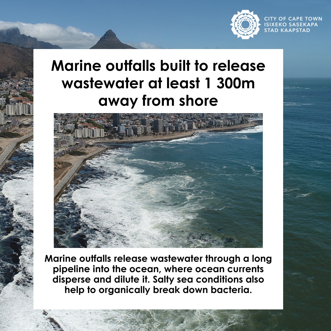 Marine outfalls play a crucial role in... - City of Cape Town | Facebook
