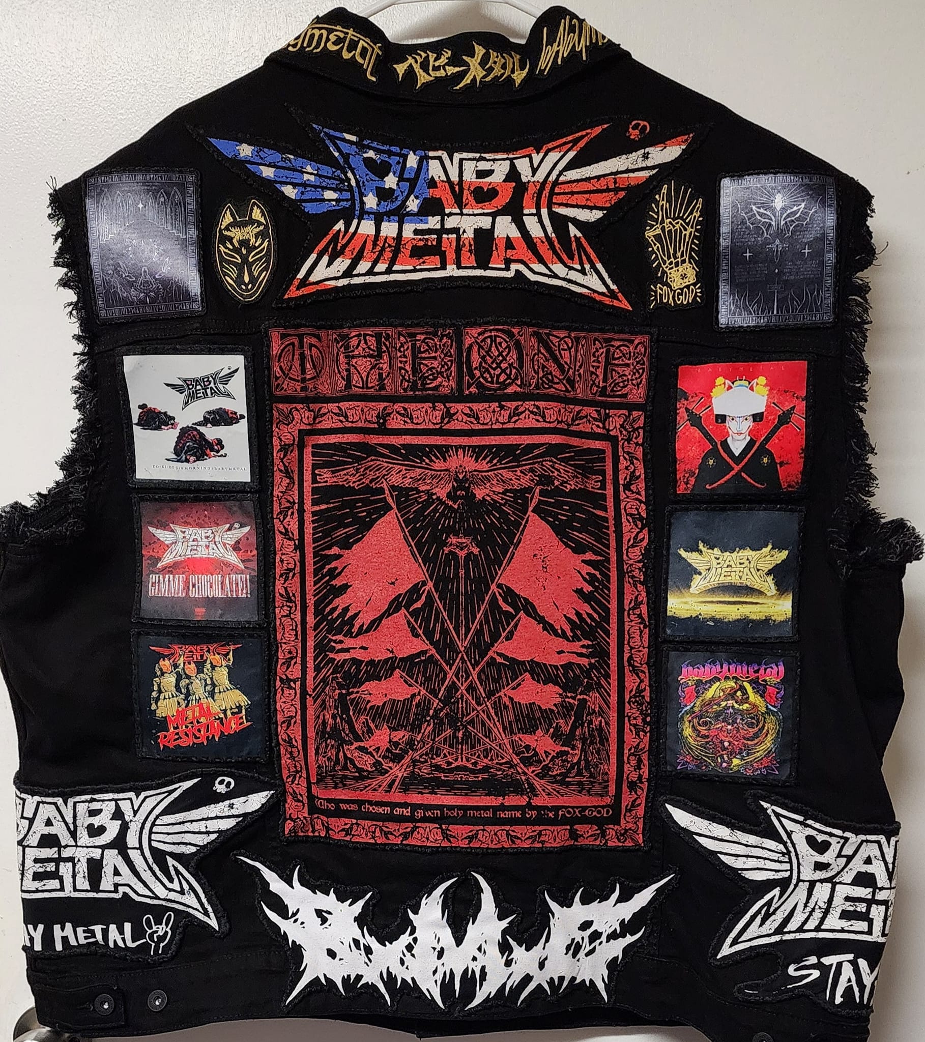BABYMETAL Battle Vest is done, ready for the upcoming tour!