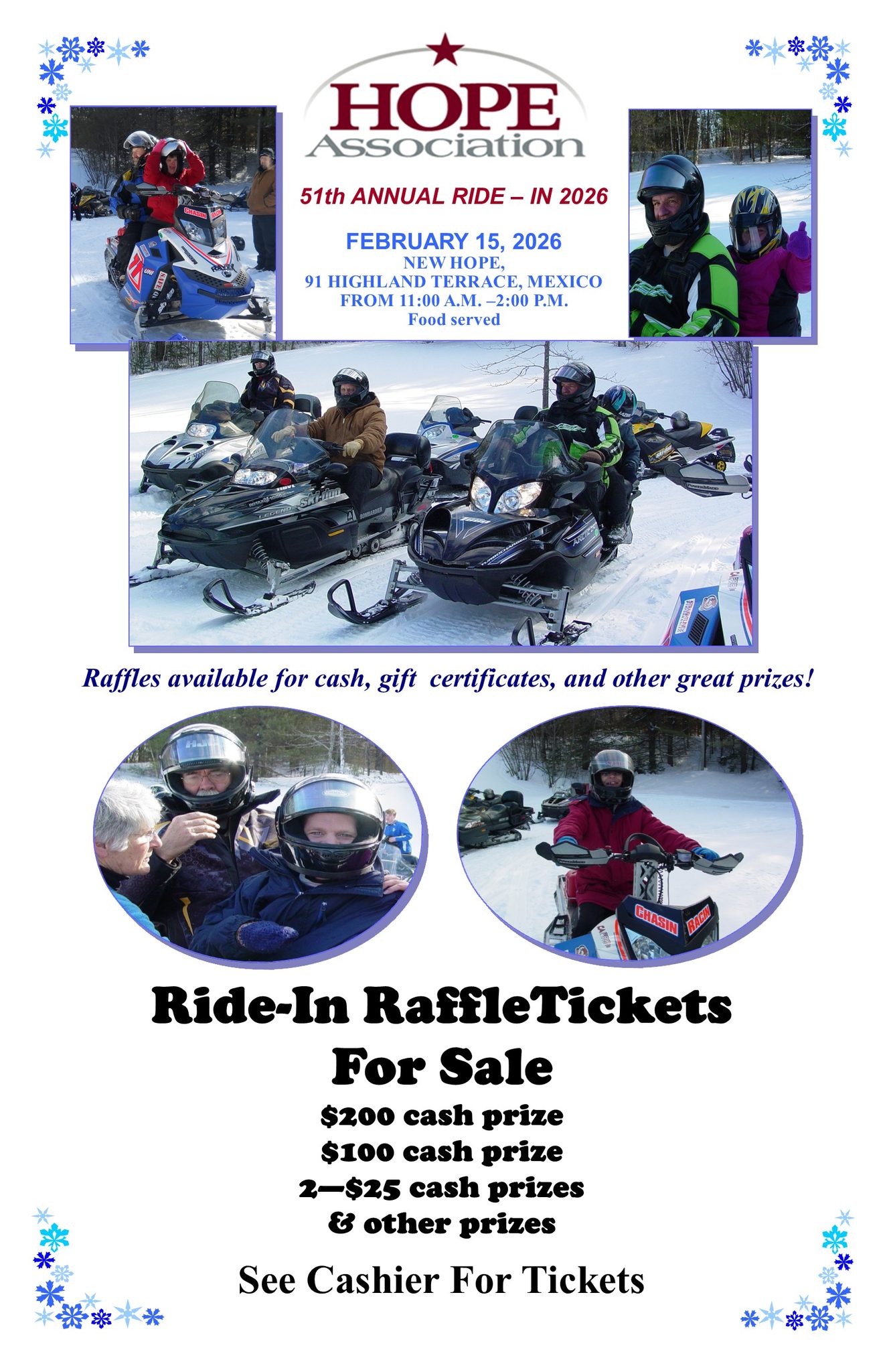 Hope Association 51st ANNUAL RIDE-IN 2026