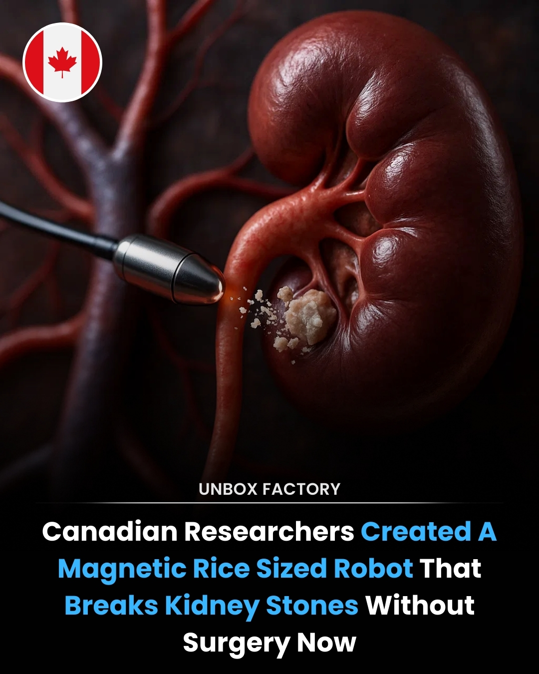 Unbox - Canadian researchers have created a tiny magnetic robot the ...