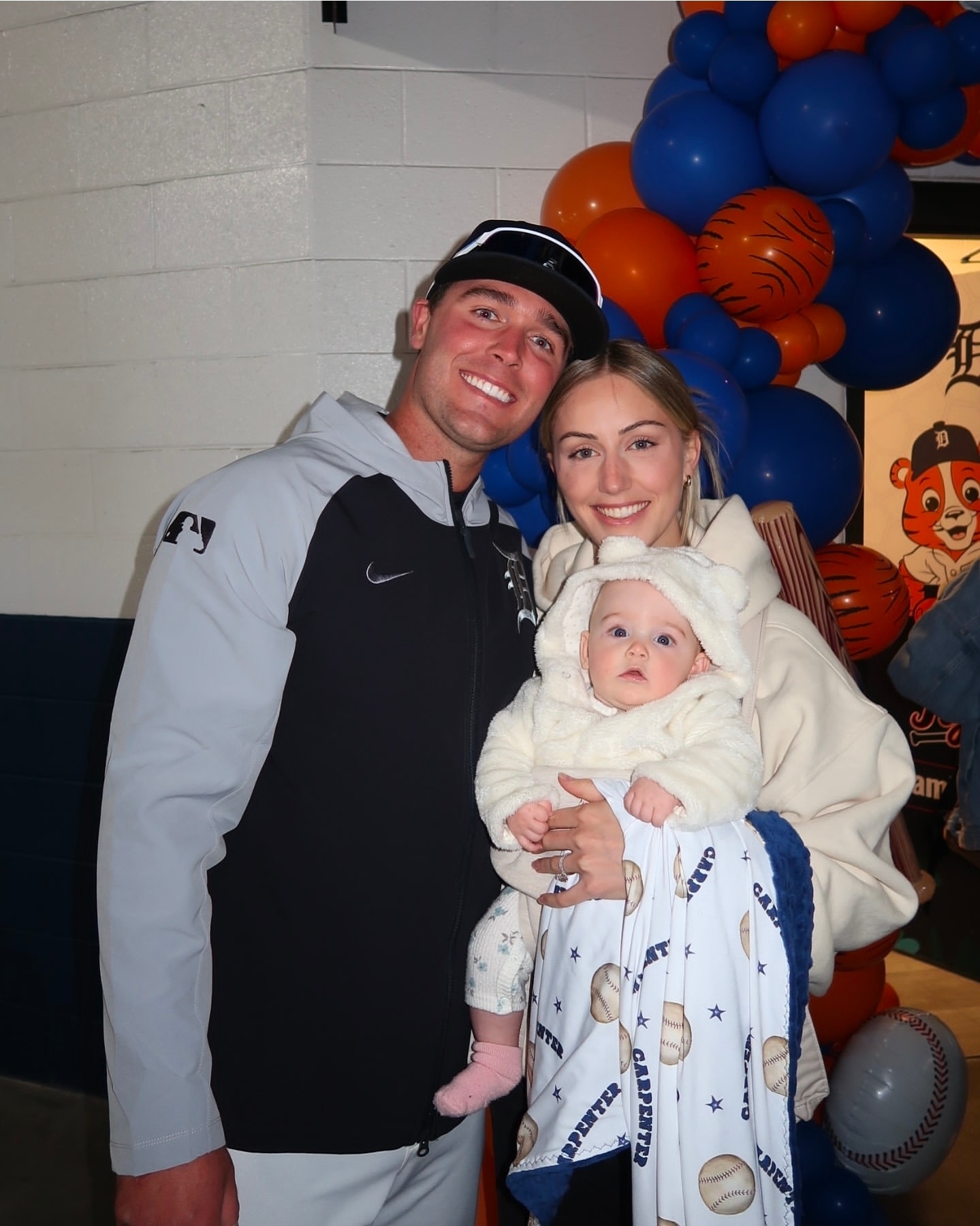 Baseball - Family first 🧡⚾ Detroit Tigers star Kerry Carpenter with his ...