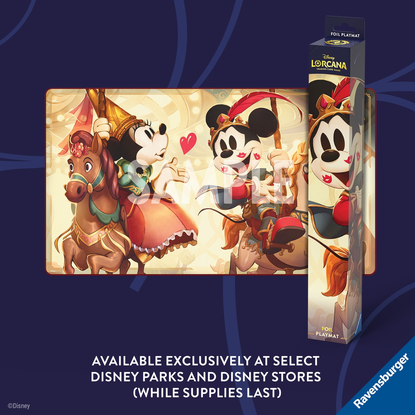 Trying to get the Iconic Mickey & Minnie playmat? It's available