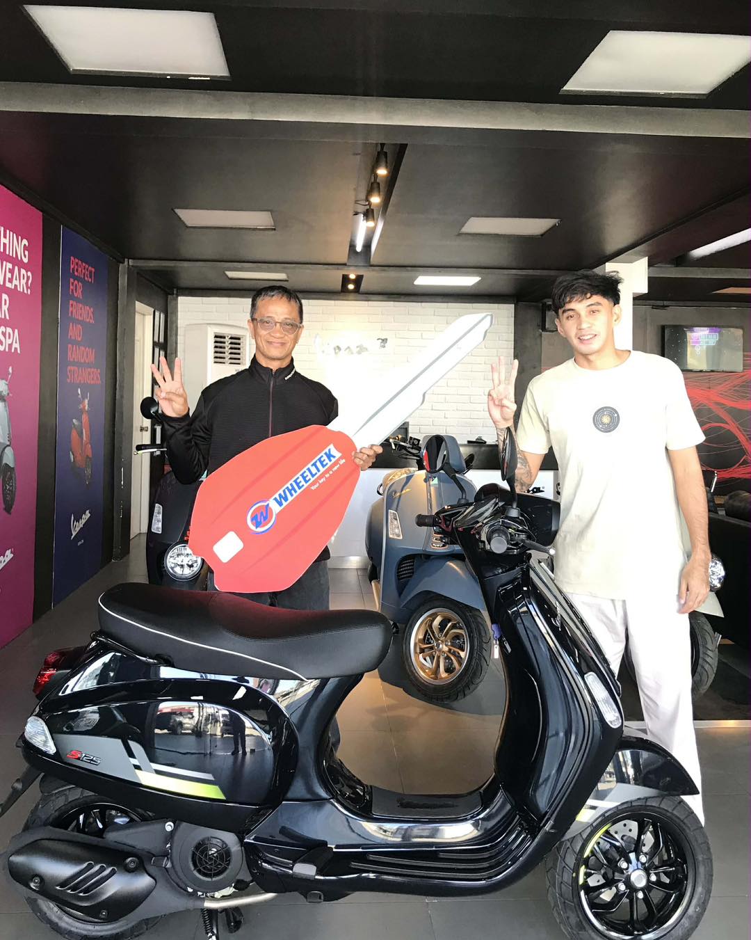 Vespa - SOLD ! Congratulations Mr. Pingul on your New 𝐕𝐞𝐬𝐩𝐚 𝐒𝟏𝟐𝟓 ...
