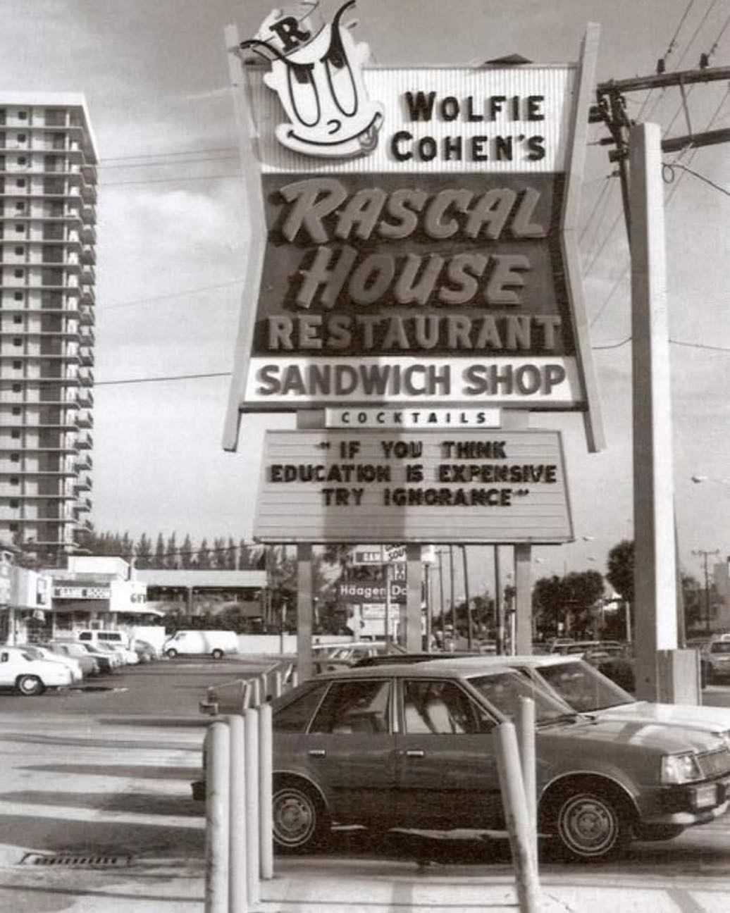 Florida - Rascal House in Sunny Isles, Florida (1980s) Rascal House was ...
