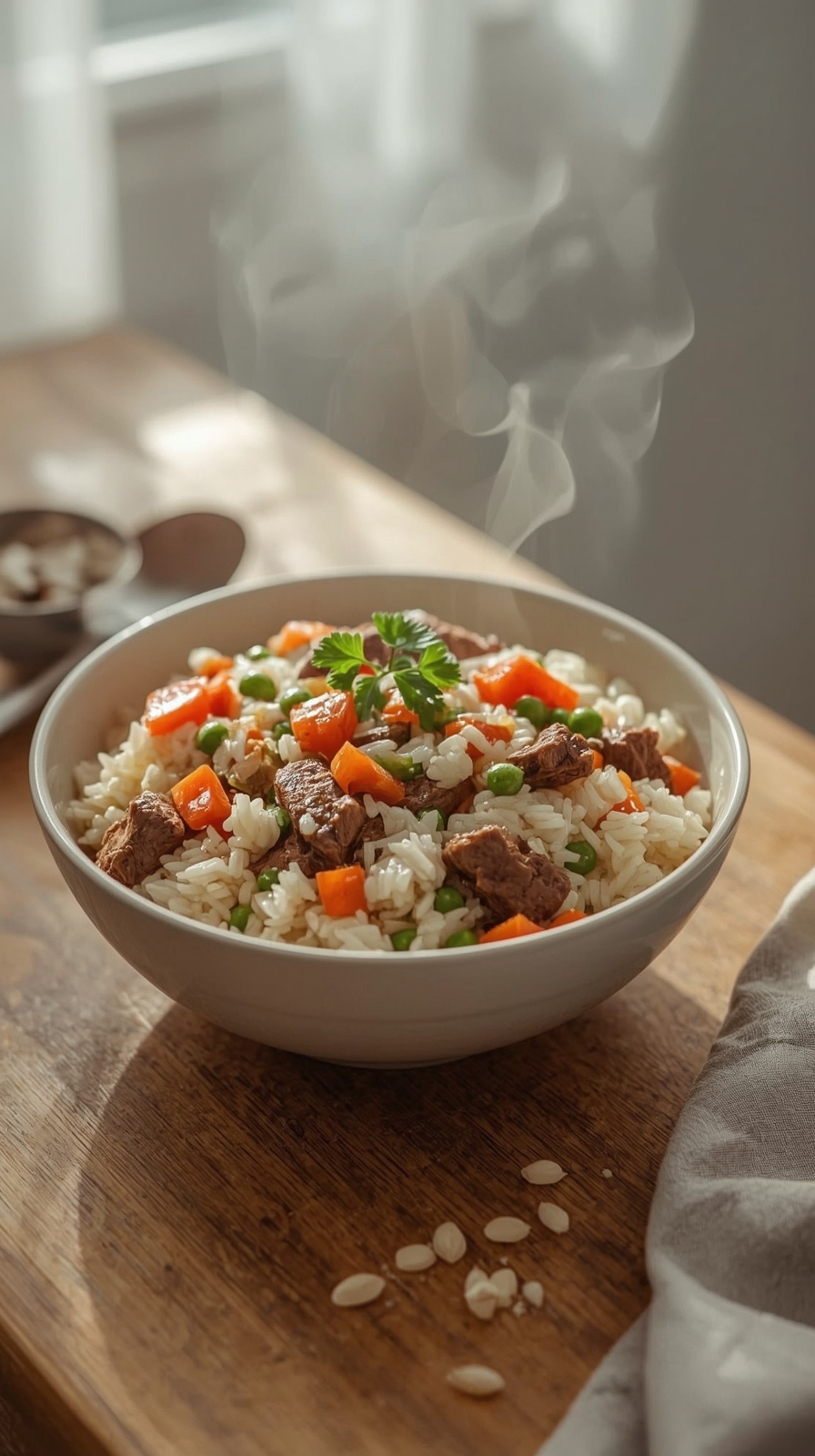 Chef - Beef & Vegetable Rice (One-Pan) — Easy and Filling😘😎 Ingredients ...