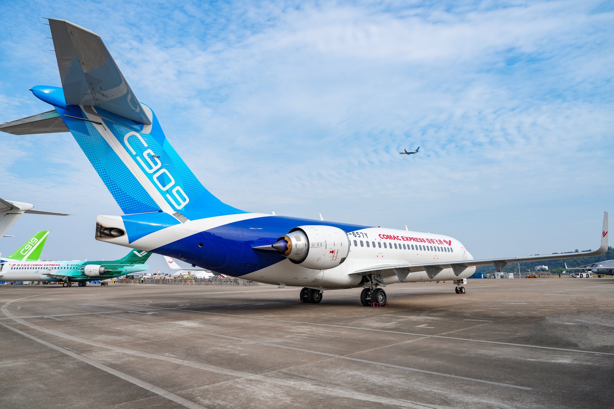 The ARJ21 is now to be known as the C909. The renaming plays into
