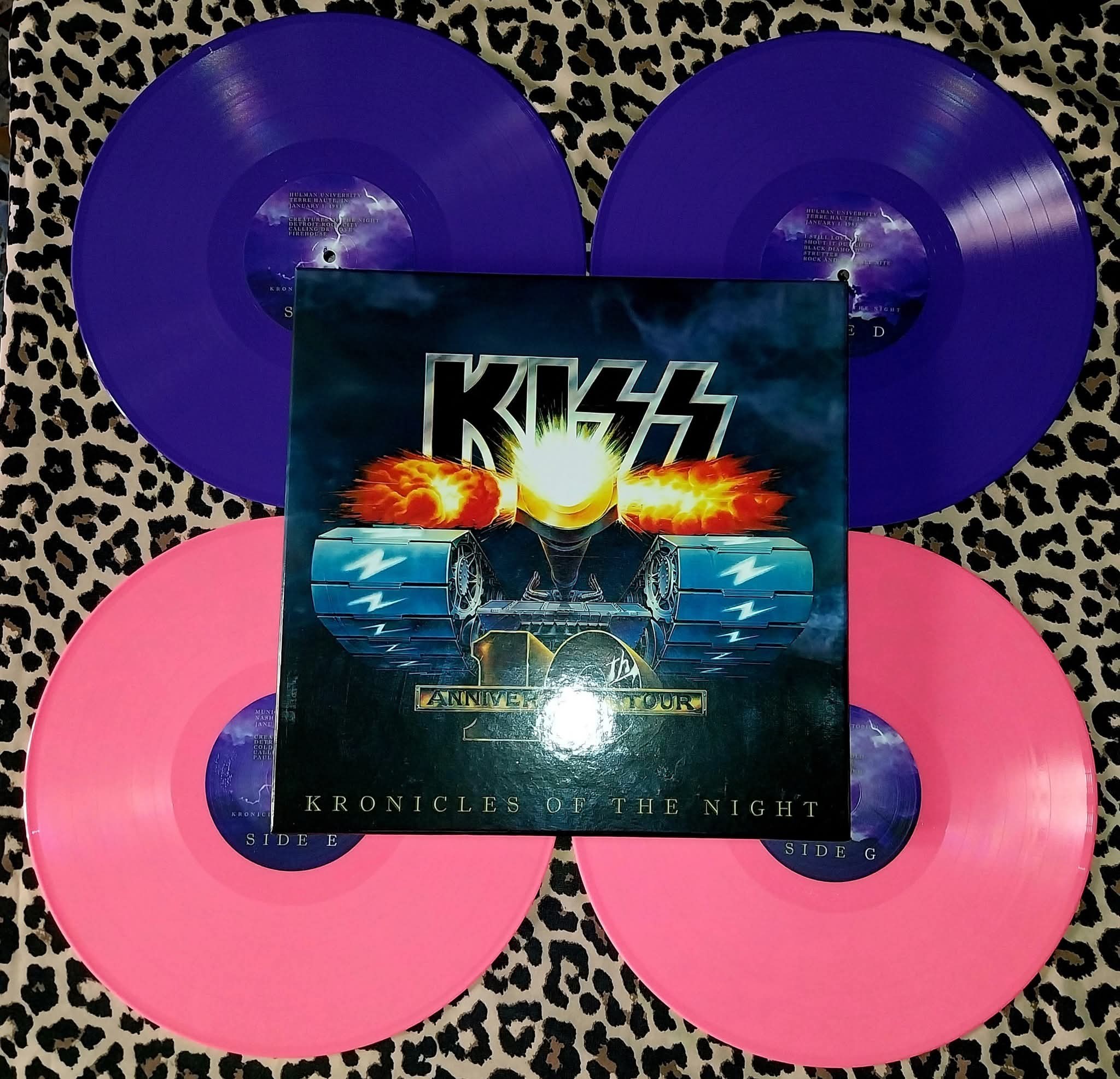 KISS 10th Anniversary Tour live album boxset