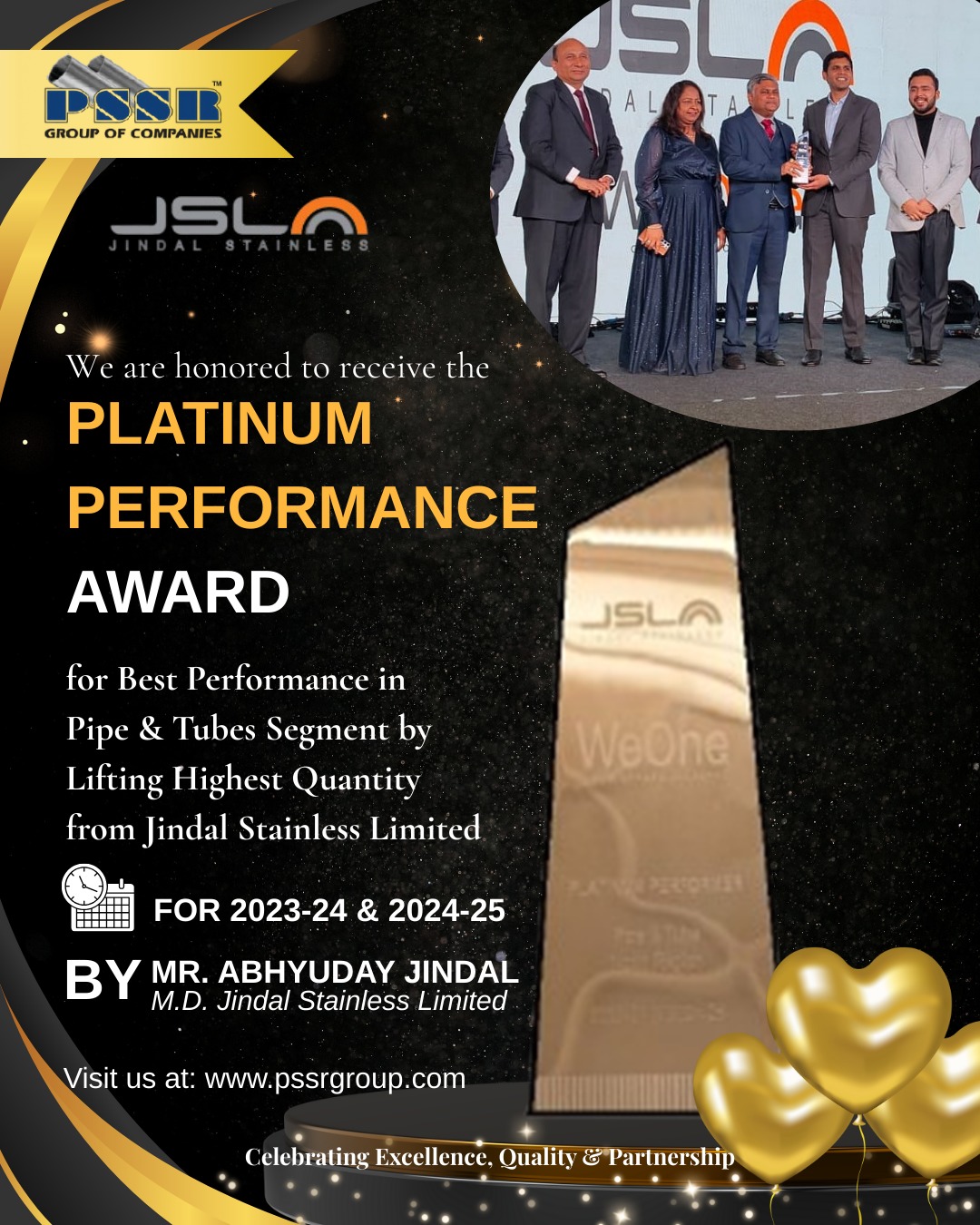 A Moment of Pride for... - Suncrown Stainless Steel's Pipes | Facebook