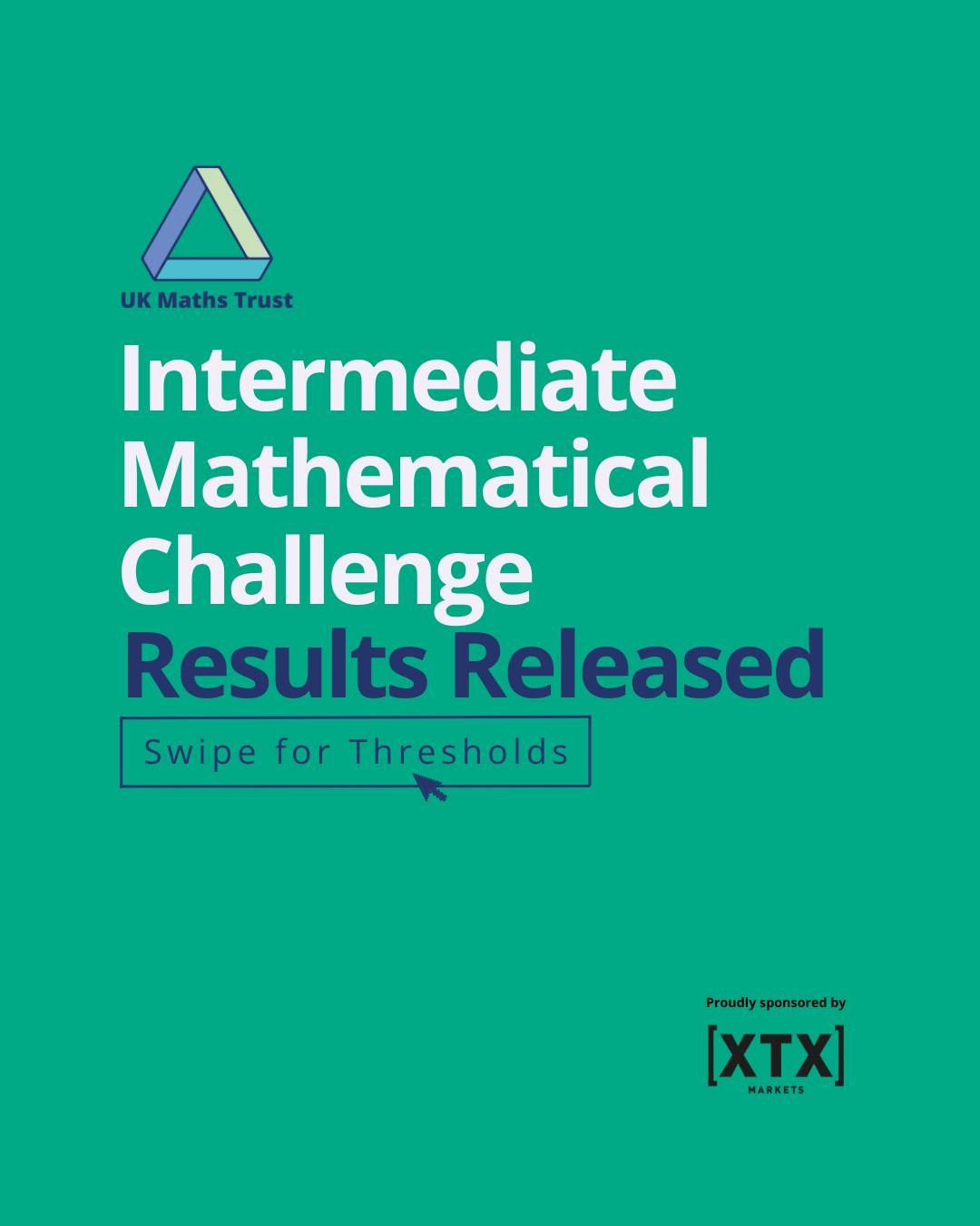 The Intermediate Mathematical... - UK Mathematics Trust | Facebook