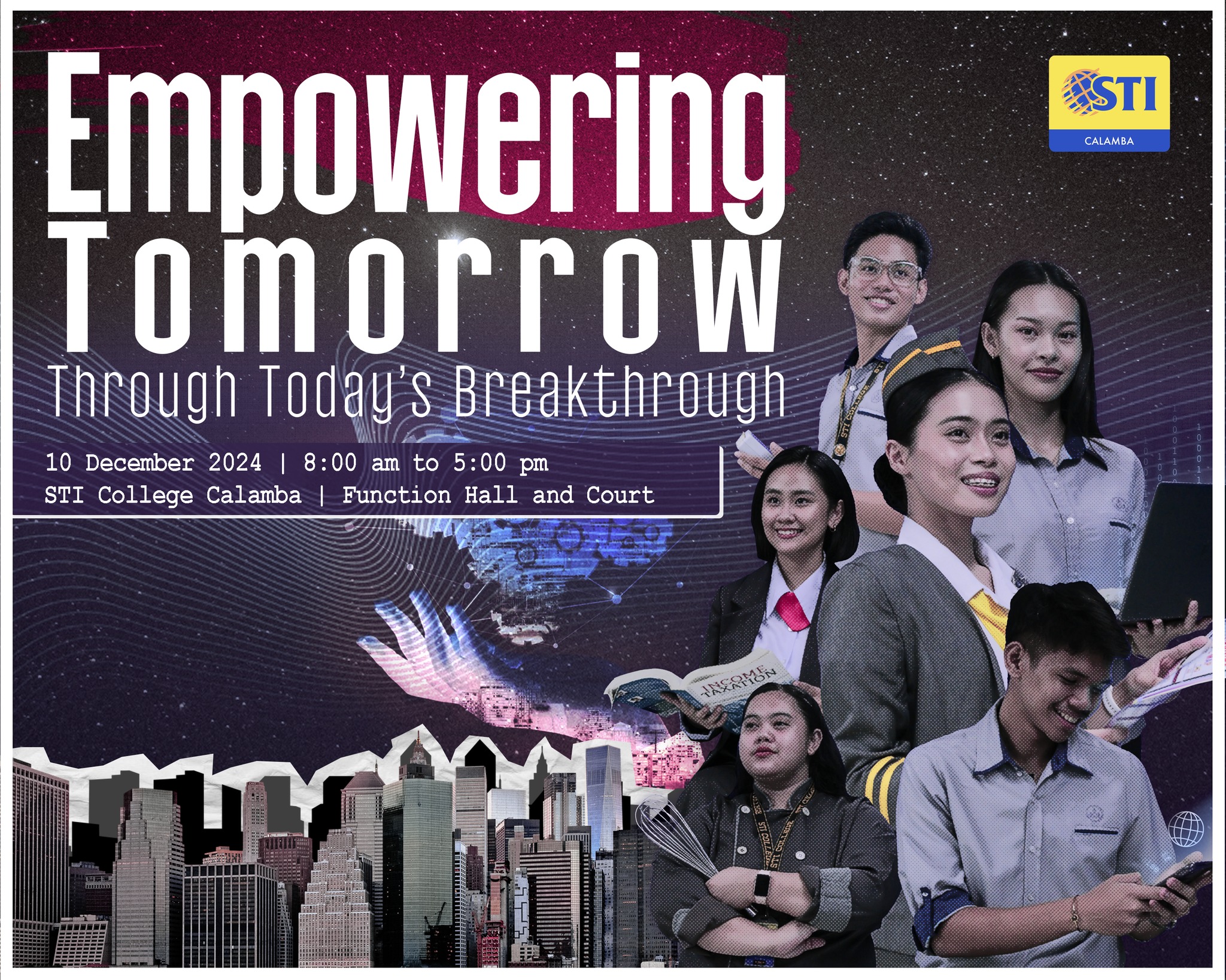📢 Join us as we celebrate innovation... - STI College Calamba
