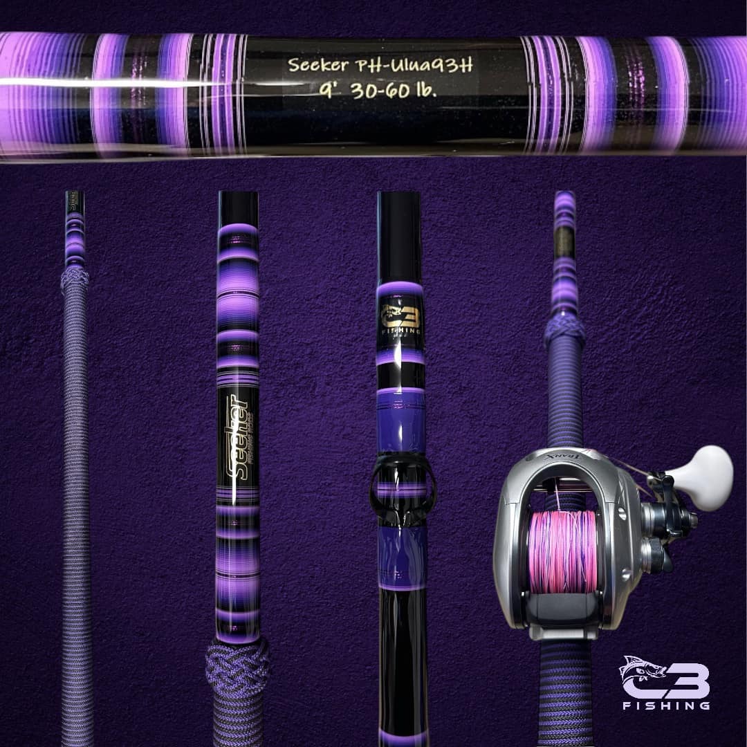 apusale 210 bocaoyuju 3 piece fishing pole black & red Daiwa Iso Rod INTERLINE Oshima Flame Hawk #1.5-53 performance standard mainstream rod with a power type standard tip that is ideal for using a large aim Jigging World Black Giant Rods
