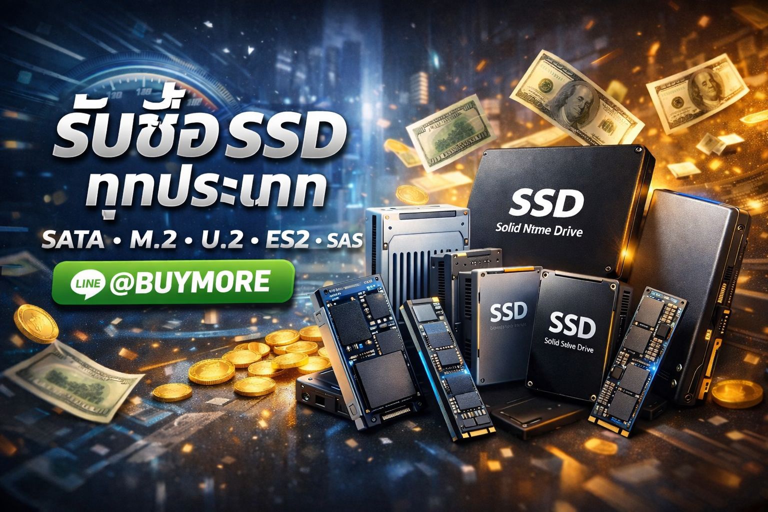 รับซื้อ ssd และ m.2