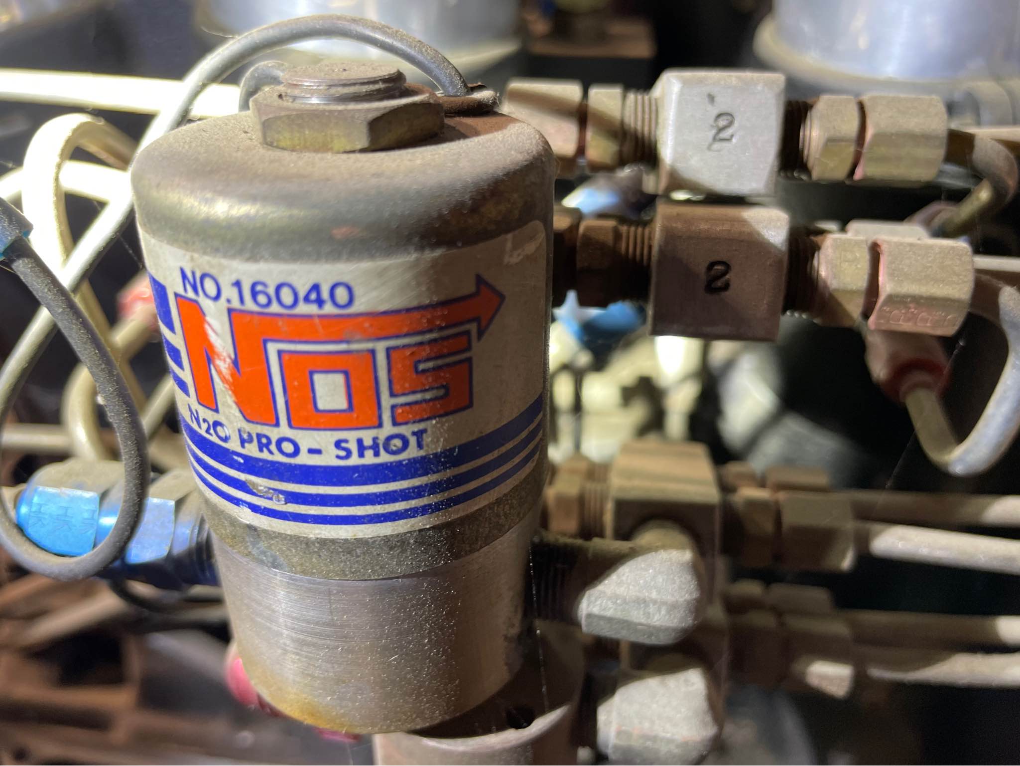 Crower 8 stack fuel injection for old school rat rod drag gasser race ...