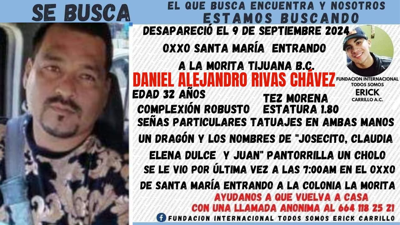 Fundación - 🚹 DANIEL ALEJANDRO RIVAS CHÁVEZ ‼️𝐏𝐎𝐑 𝐅𝐀𝐕𝐎𝐑 𝐀𝐏𝐎𝐘𝐄𝐌𝐎𝐒 ...