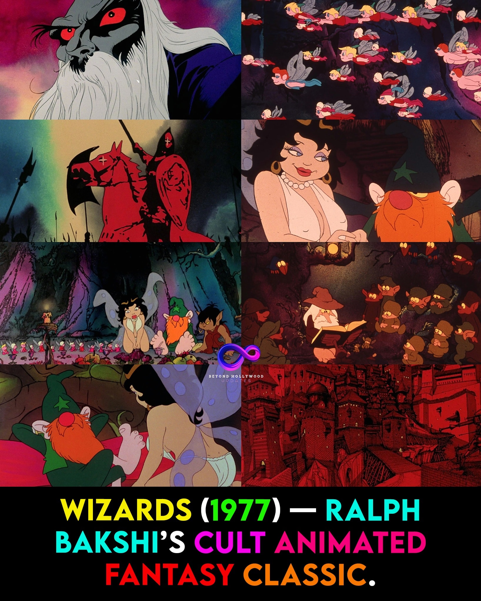 Wizards is a 1977 American... - Beyond Hollywood Updates | Facebook