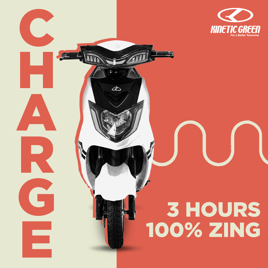 IndiasElectricScooter Kinetic Zing is here. Specs will be shared