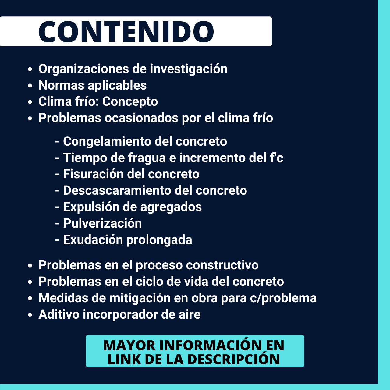 ¿Sabes cuáles son... - CPC Ingeniería Y Construcción SAC