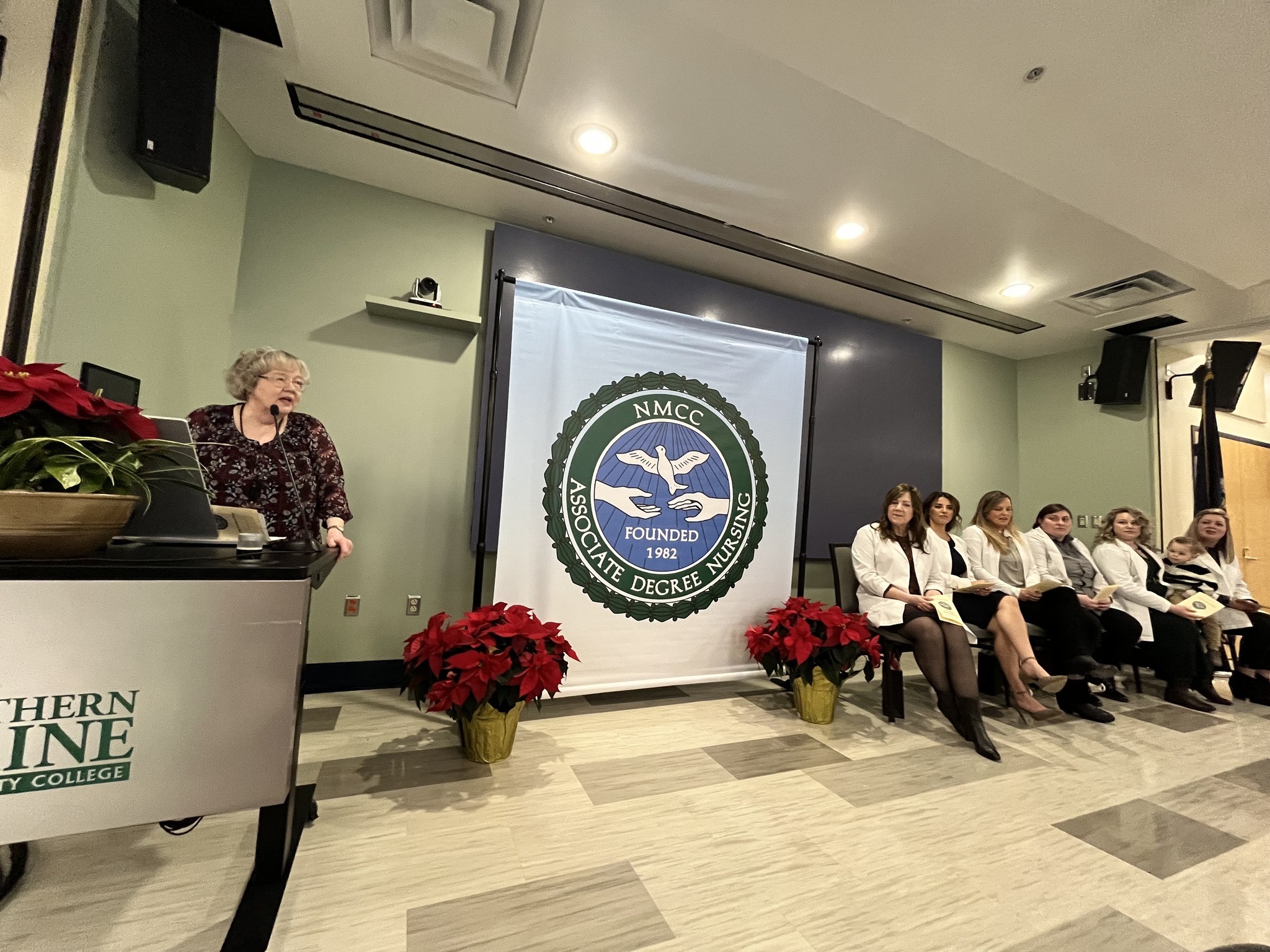This evening, a pinning... - Northern Maine Community College