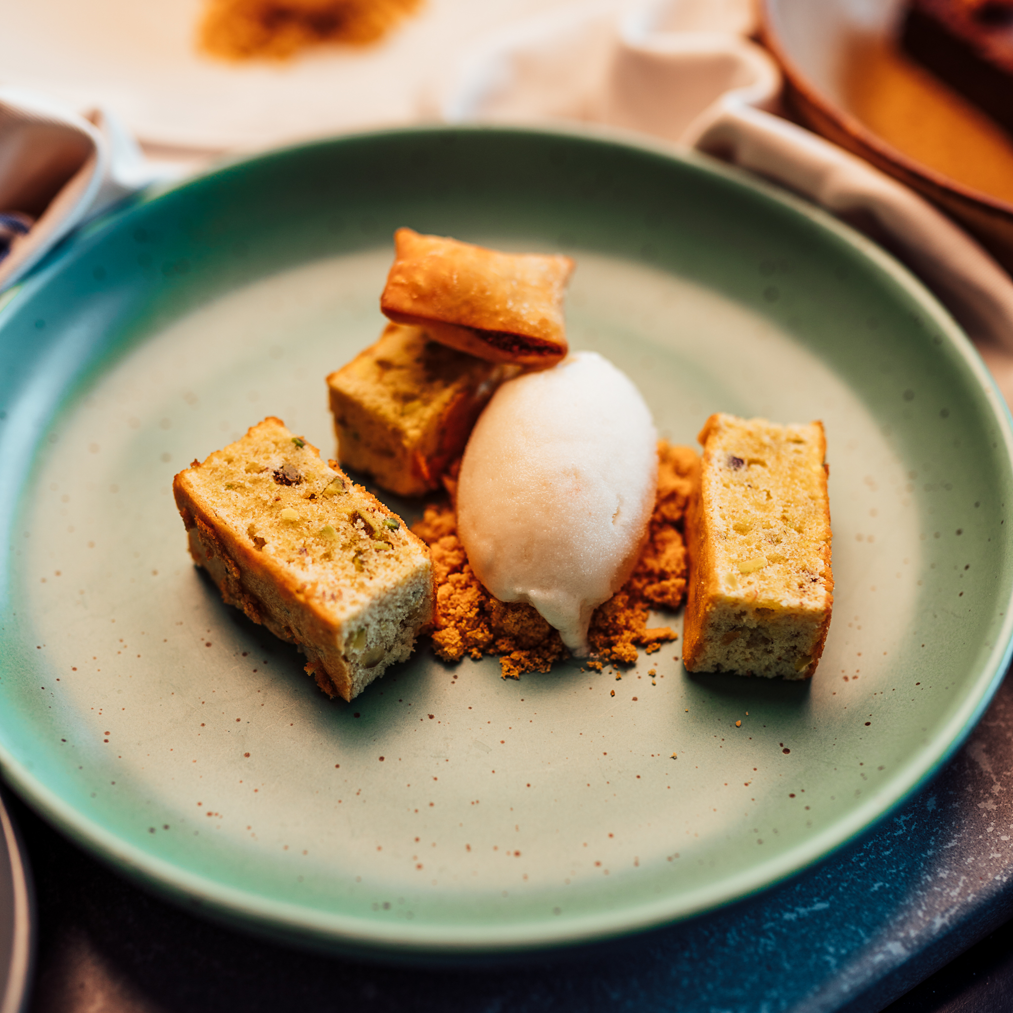 Our pistacchio... - One80 Kitchen at Mgarr Yacht Marina, Gozo