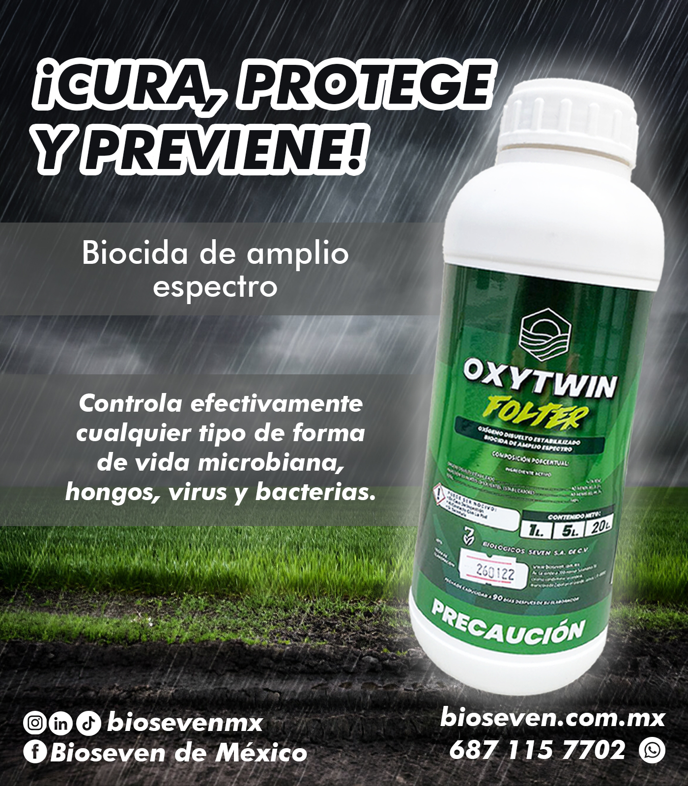 📌APLICA OXYTWIN FOLTER EN TU... - Bioseven de México