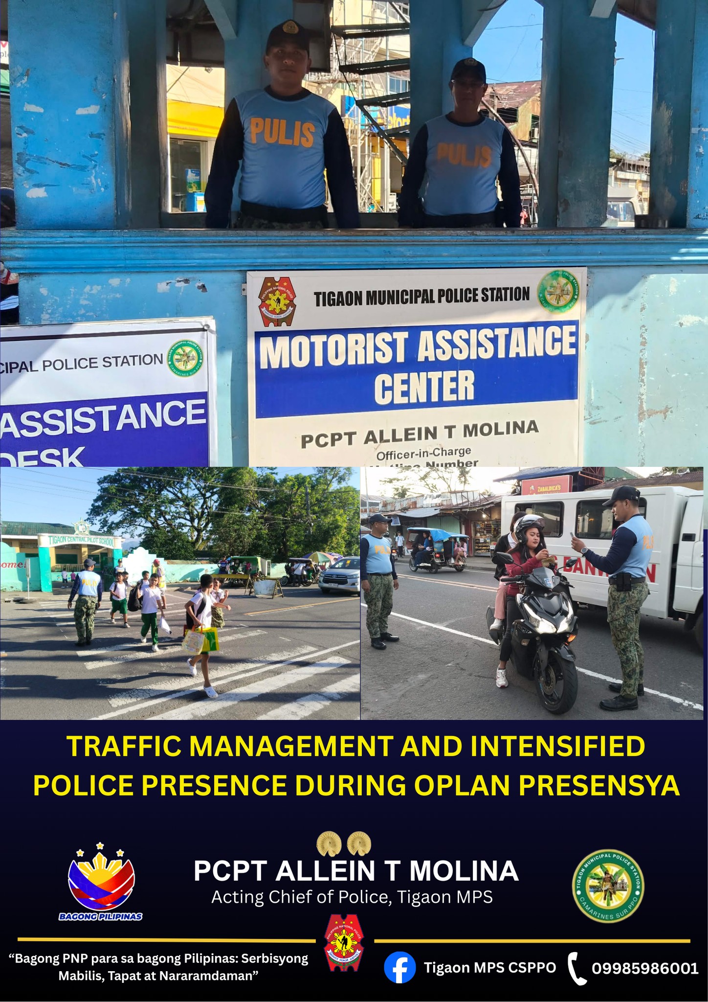 Tigaon Mps - Tigaon PNP under the leadership of PCPT ALLEIN T MOLINA ...