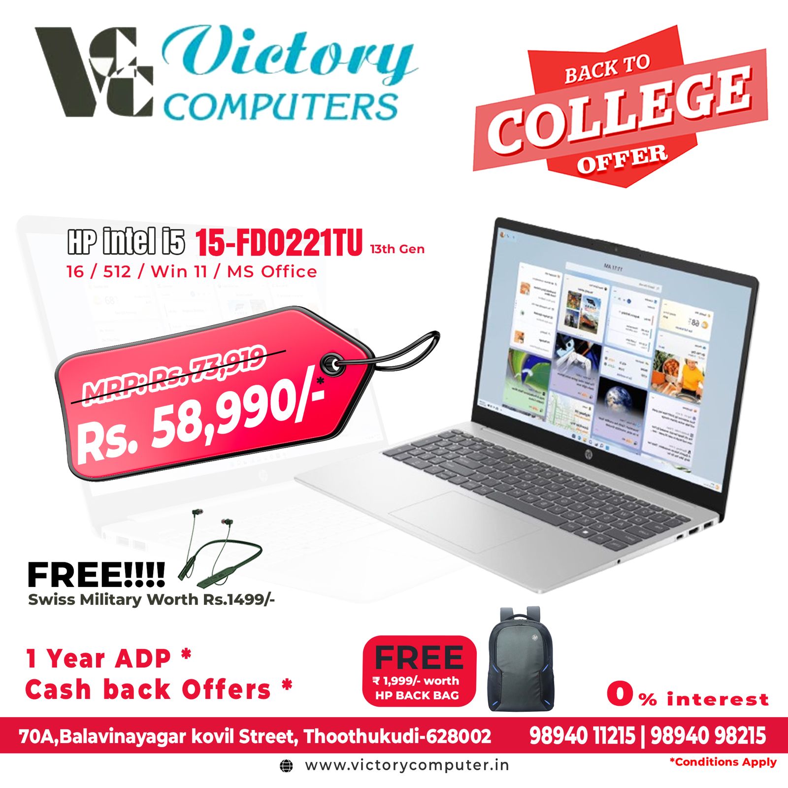 HP 15-FD0221TU LAPTOP *... - Victory Computer Consultancy | Facebook