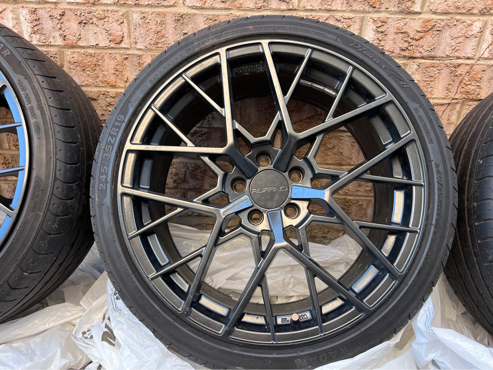 Ruffino rims with tires 245/35/R19 - Car Wheels, Tires & Parts ...