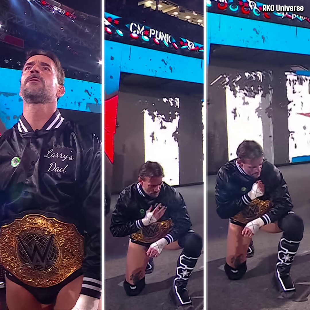 RKO Universe - It makes sense now why CM Punk clutched the... | Facebook