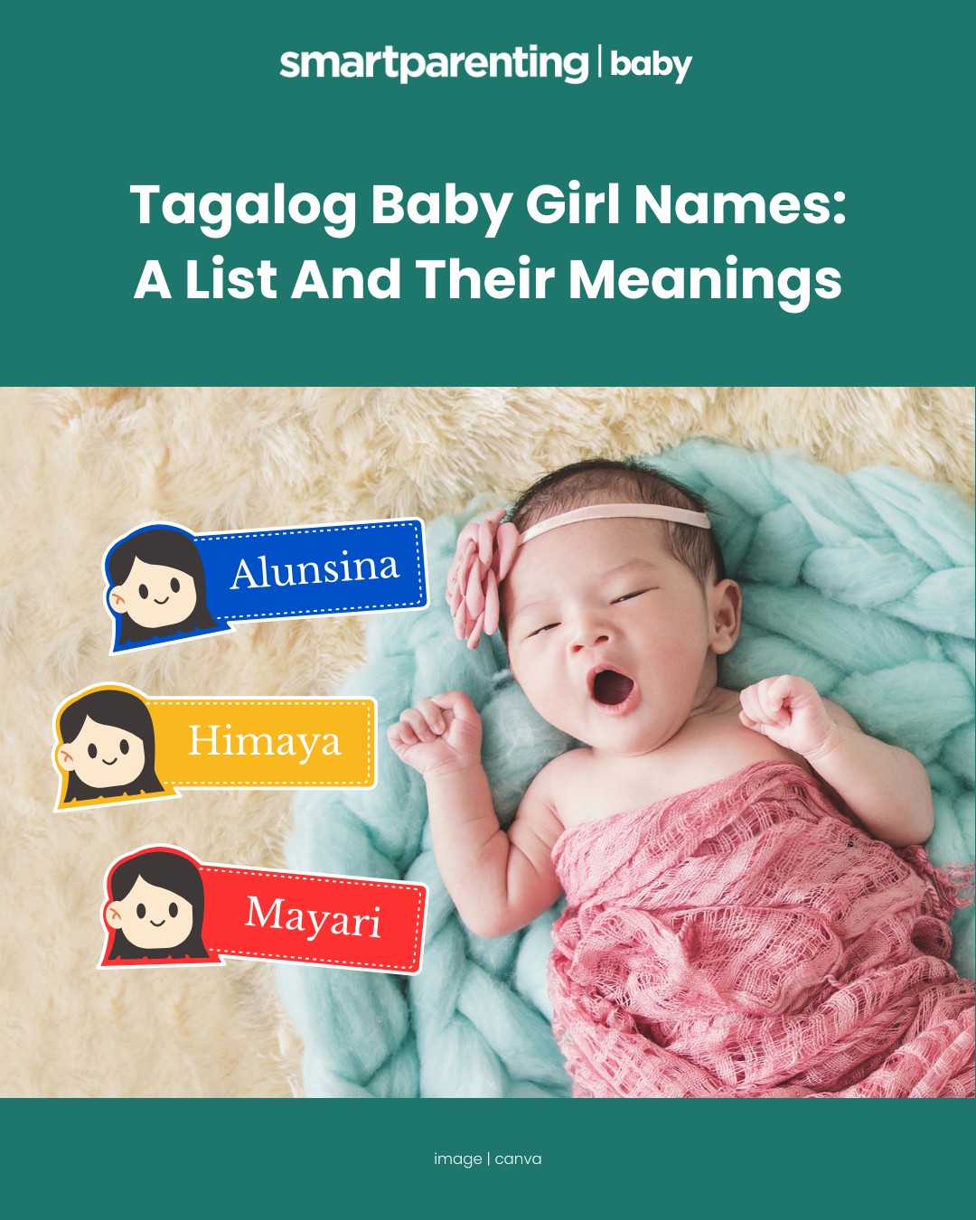 Smart - We have a list of beautiful Tagalog baby girl names perfect for ...