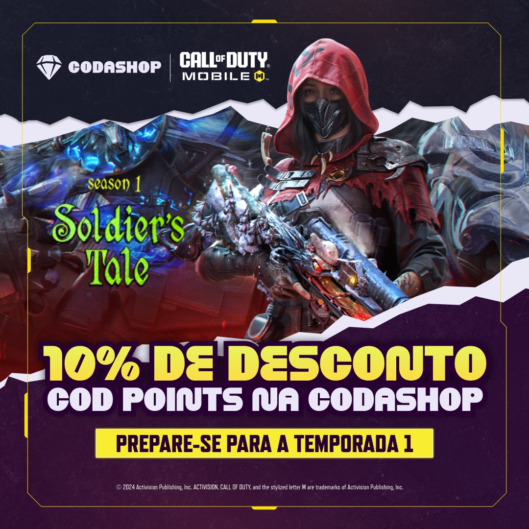 Codashop - Chegou a Temporada 1 2024 de Call of Duty:...