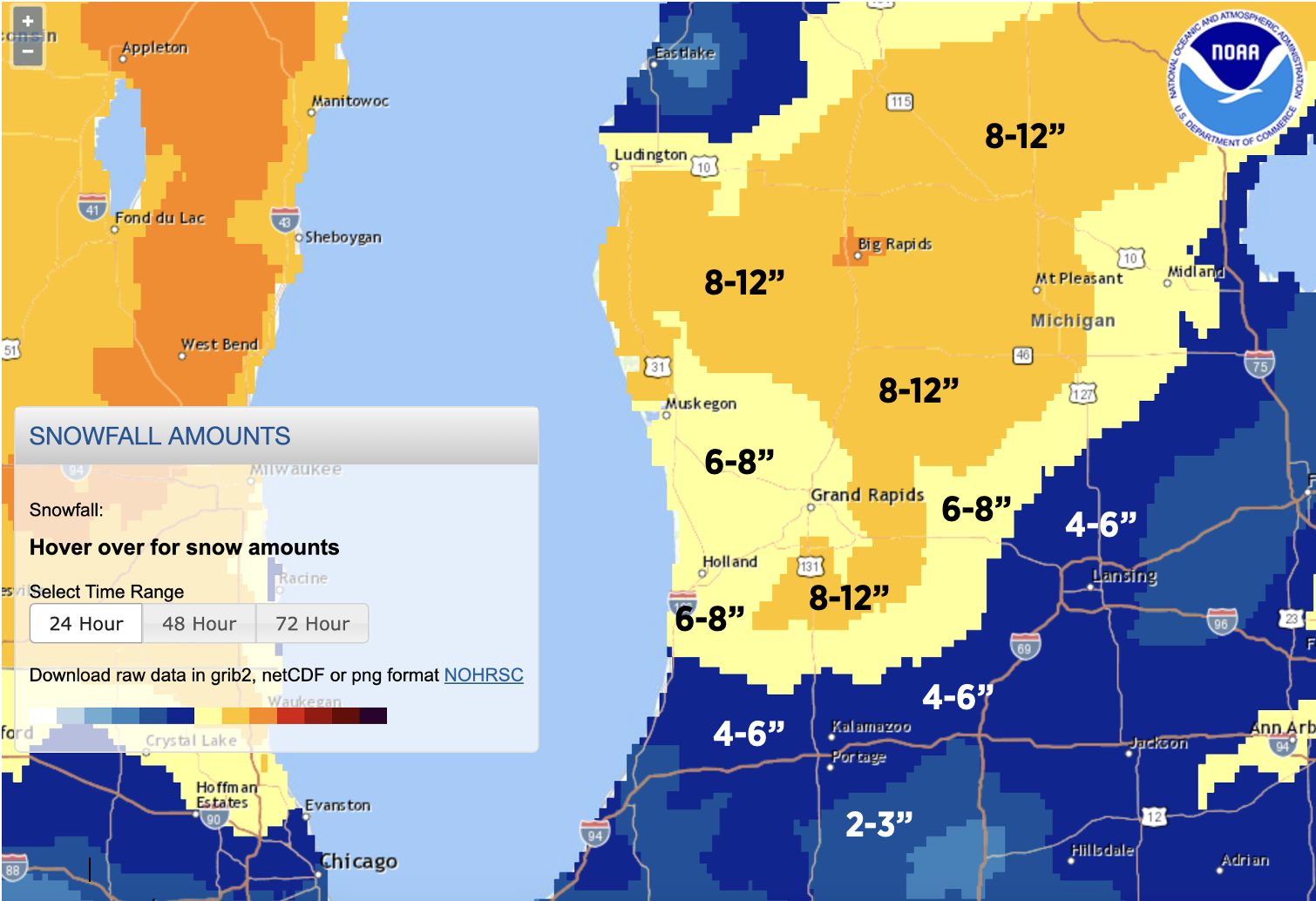 Blake Harms - Good morning! Here's a map of snowfall using... | Facebook