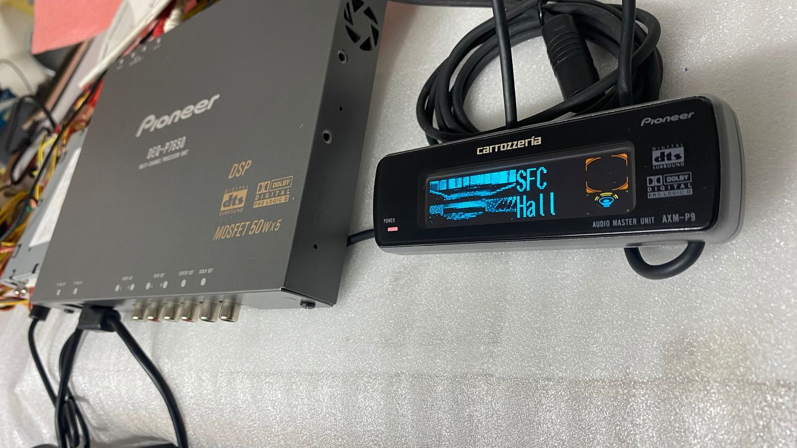 DSP AXM Pioneer Carrozzeria DEQ P7650 Digital 5.1-Channel Audio 